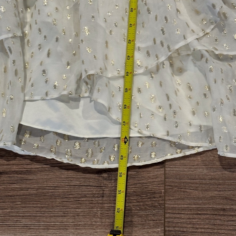 NWT! Lilly Pulitzer Cristiana Midi Long Sleeve Dress in Metallic Clip Coconut - Picture 13 of 13